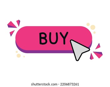 buy button with cursor ecommerce