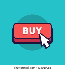 buy button for e-commerce website and shop