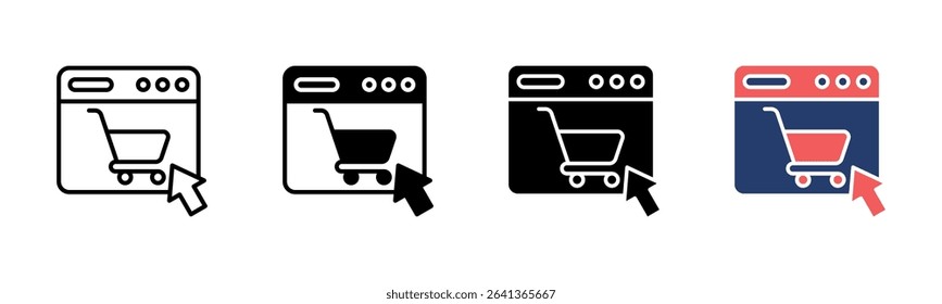 Buy Button icon sheet multiple style collection
