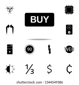 buy button icon. web icons universal set for web and mobile