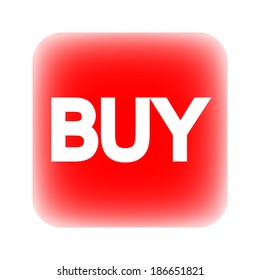 Buy button isolated on white background.