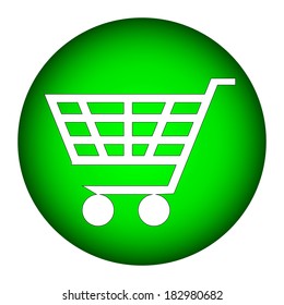 Buy button on white background