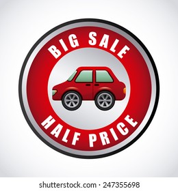 buy a car design, vector illustration eps10 graphic