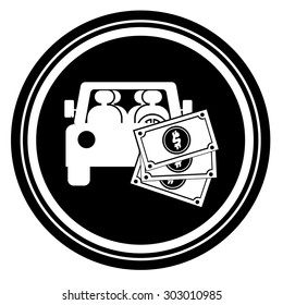 Buy a Car digital design, vector illustration eps 10