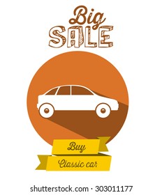 Buy a Car digital design, vector illustration eps 10