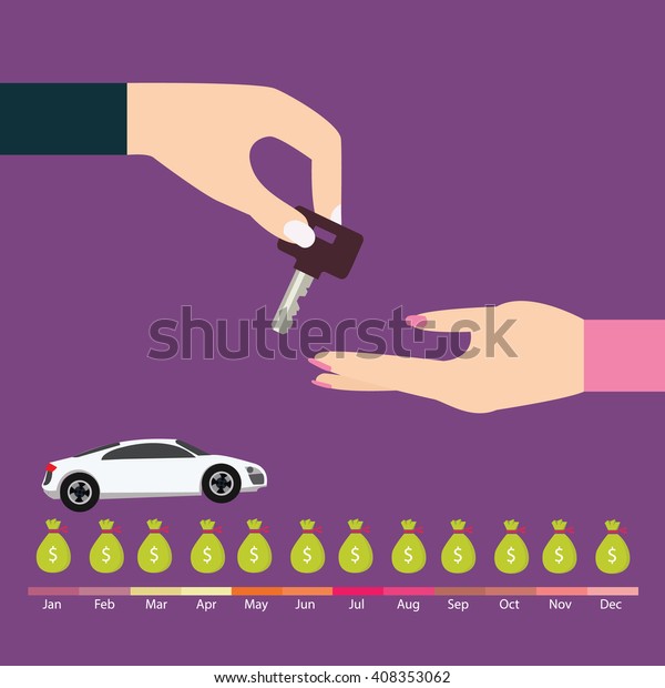 buy car loan credit payment term key hand over auto\
deal scheduled debt pay