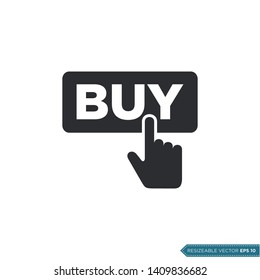 Buy Click Gesture Icon Vector Template Flat Design