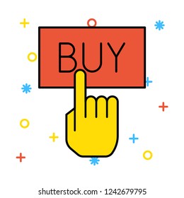 buy  click   tap  
