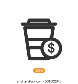 Buy Coffee Vector Icon