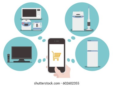 Buy electronics at the online shop