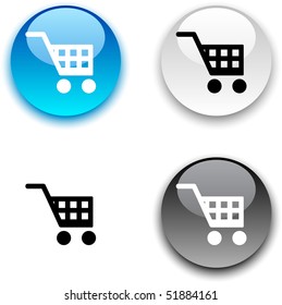 Buy glossy round vector buttons.