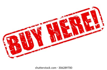 Buy here red stamp text on white