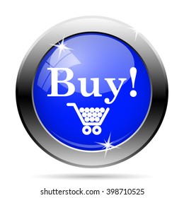 Buy icon. Internet button on white background. EPS10 vector
