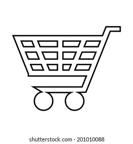 Buy icon on white background.