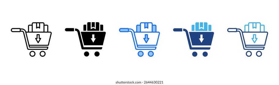 Comprar conjunto de ícones coleção de vários estilos