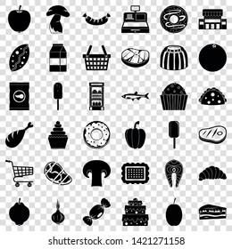 Buy icons set. Simple style of 36 buy vector icons for web for any design