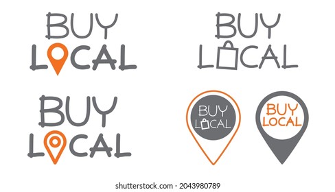 Buy Local Icon Or Sign. In Vector File.