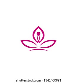 Buy Lotus Flower Logo Template on Codester