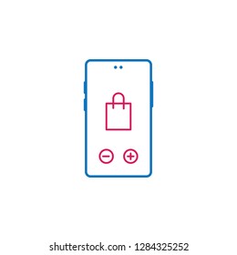 buy, mobile, online, phone, store icon. Element of mobile and smartphone icon for mobile concept and web apps. Detailed buy, mobile, online, phone, store icon can be used for web
