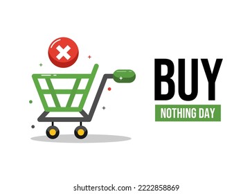 Buy nothing day campaign design