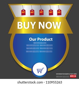 Buy now ,abstract for text or product,Vector