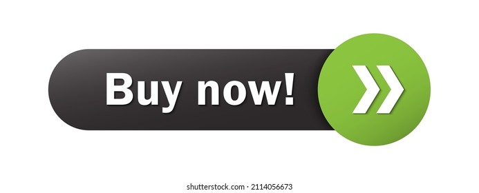 BUY NOW! black and green vector web button