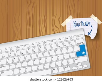 Compra ahora - teclado de teclado con teclado de teclado con tecla azul