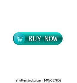 Buy now button, click, website element. Vector illustration.