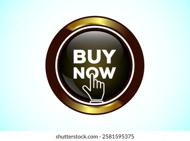 Buy now button icon. Shop now button, Suitable for mobile app, and website UI design