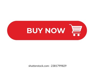 Buy now button vector isolated web design element Vector web action buttons.