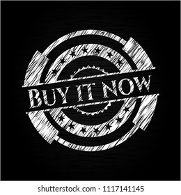 Buy it Now with chalkboard texture