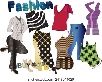 Buy now Fashion in a new line and uniqueness with thin models