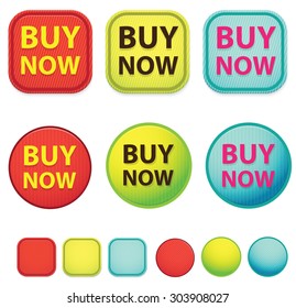 Buy Now fresh button and blank button for web element
