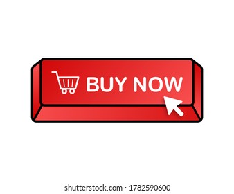 Buy now icon. Shopping Cart icon. Vector stock illustration