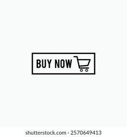 Buy now icon. buy now sign button isolated. Shopping sign