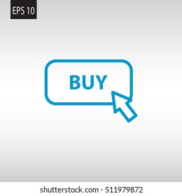 "buy now" icon vector.