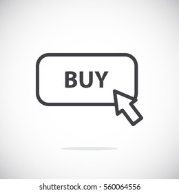 "buy now" icon vector.