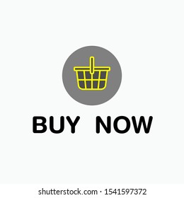 Buy Now Icon - Vector, Sign and Symbol or Banner for Design, Presentation, Website or Apps Elements. 