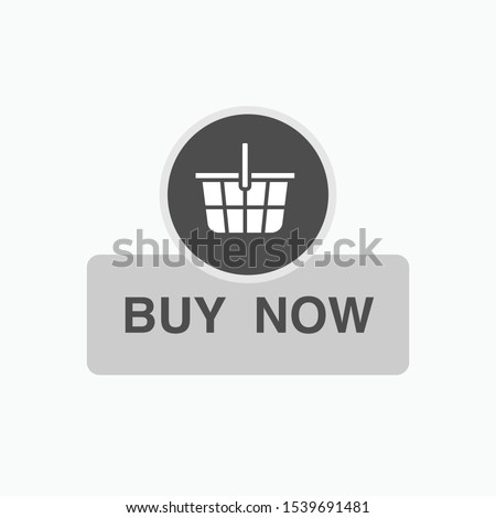 Buy Now Icon - Vector, Sign and Symbol or Banner for Design, Presentation, Website or Apps Elements. 