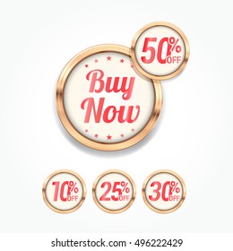 Buy Now % Off Labels