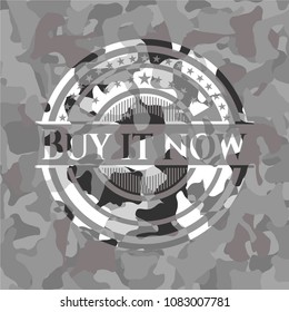  Buy it Now on grey camouflage texture