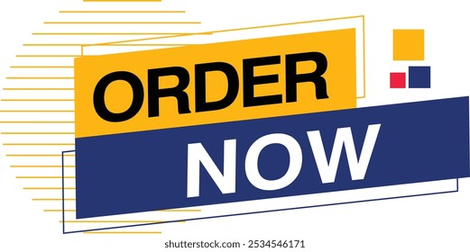 Buy Now Order Now Register Now Banner, Speech Bubble, Label, Ribbon Template