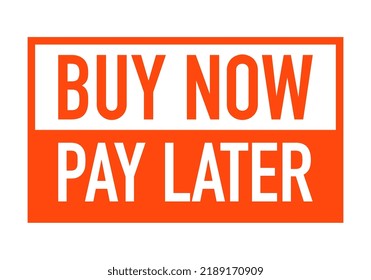 Buy Now Pay Later Label