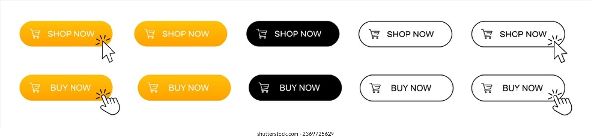 Compra ahora, icono rojo. Vector de botón. Ilustración de botón Web. botón Comprar ahora con carro de la compra. Compra ahora. Gran colección. Vector 10 eps.