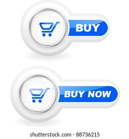 BUY NOW. Shopping Cart For Shop. Vector Add Button For Online Sale.