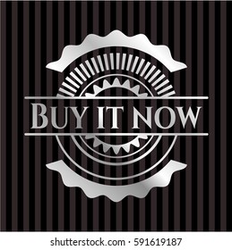 Buy it Now silvery badge