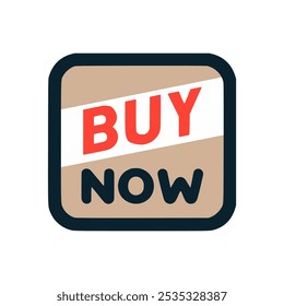 buy now sticker discount sale shopping vector illustration template design