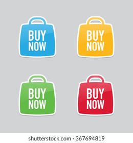 Buy Now Sticker Labels