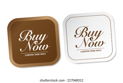 Buy now stickers