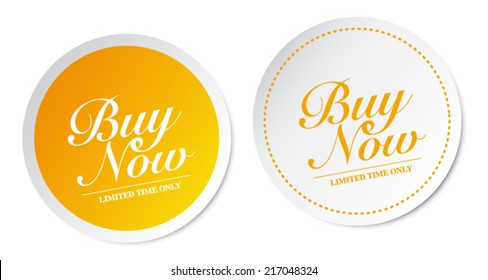 Buy now stickers